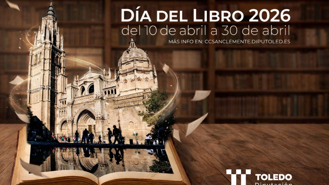 La Diputación de Toledo impulsa una programación cultural abierta y participativa para celebrar el Día del Libro 2026