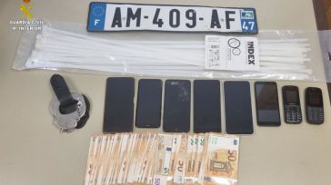 Cuatro detenidos por secuestrar en Cuenca a un conductor y robarle bolsos de lujo por un millón de euros