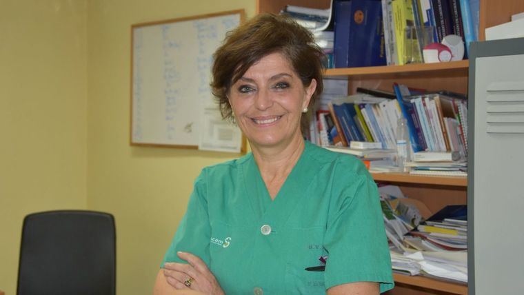 Natividad Laín, decana del Colegio de Médicos de Toledo