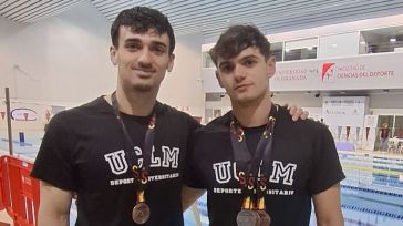 La UCLM obtiene cuatro medallas en el campeonato de España Universitario de Natación 2026