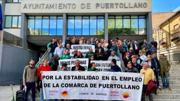Los trabajadores de Repsol Puertollano trasladan su preocupación por la "merma" de puestos de trabajo en el complejo