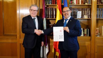 El presidente de la Cámara de Cuentas de CLM entrega la Memoria Anual de 2025