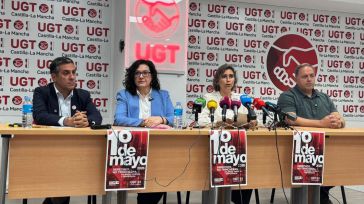 UGT y CCOO saldrán a la calle el 1 de mayo en Castilla-La Mancha para reivindicar "derechos, no trincheras"