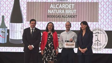 Bodegas Alcardet (Toledo) obtiene el Quijote de Plata con su espumoso Nature Brut