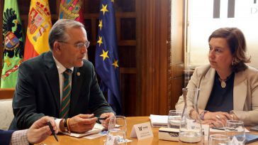 La Diputación de Toledo refuerza su compromiso con Talavera de la Reina en una reunión de trabajo con su alcalde
