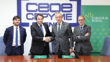 Eurocaja Rural y CEOE CEPYME Cuenca consolidan su acuerdo estratégico para fomentar la actividad empresarial