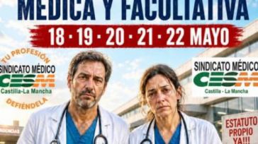 La huelga nacional de médicos continúa en Castilla-La Mancha con protestas en varias provincias