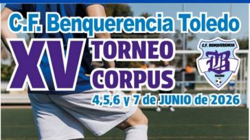 El XV Torneo Corpus de Fútbol se celebrará del 4 al 7 de junio en el campo de fútbol de Santa María de Benquerencia