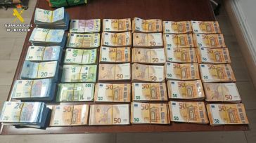 La Guardia Civil de Albacete interviene 195.000 euros de ilícita procedencia en la autovía A-31