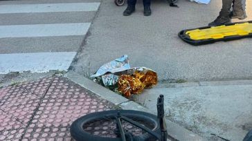 Atropellado un menor en Cuenca cuando cruzaba un paso de peatones en su bicicleta