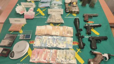 Desmantelado un importante punto de venta de drogas en Alovera