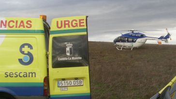 Herido un trabajador tras sufrir una caída en altura en Villarrubia de los Ojos