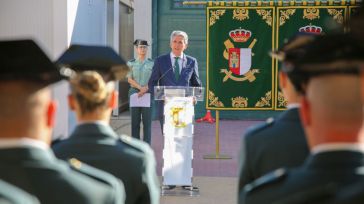 José Pablo Sabrido recibe a los 141 guardias civiles que se incorporan a la provincia de Toledo