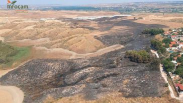 Extinguido el incendio forestal en Borox que obligó al confinamiento de residentes de una urbanización
