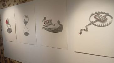 La Diputación de Toledo inaugura en Santa María de Melque la exposición "El espíritu de nuestro tiempo", de Jaime López Molina