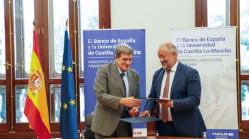 El rector de la UCLM y el gobernador del Banco de España impulsan el nuevo programa universitario de educación financiera