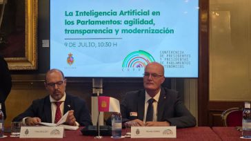 Bellido participa en la jornada en el Senado sobre IA en los parlamentos