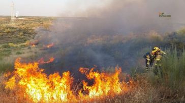 Extinguido el incendio forestal en el municipio toledano de La Guardia