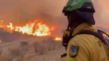 Page traslada la "solidaridad" de CLM con las víctimas del incendio en Almería y ofrece colaboración a Moreno