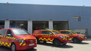 El CPEIS de Toledo envía una dotación de bomberos a Villares del Jadraque para colaborar en las labores de extinción del incendio de La Mierla