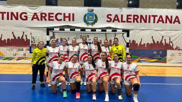 La selección femenina de la UCLM se estrena con victoria en los juegos europeos de balonmano universitario