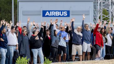 Airbus y los sindicatos mantienen posiciones distantes tras la reunión en el SIMA mientras continúan los paros