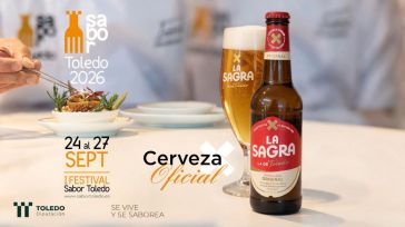 Cerveza LA SAGRA se suma como patrocinador principal a Sabor Toledo, la primera feria gastronómica de la provincia