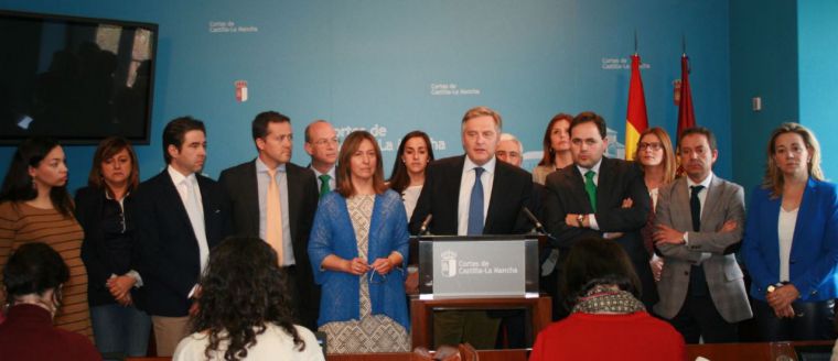 El Grupo Popular al completo comparece en rueda de prensa