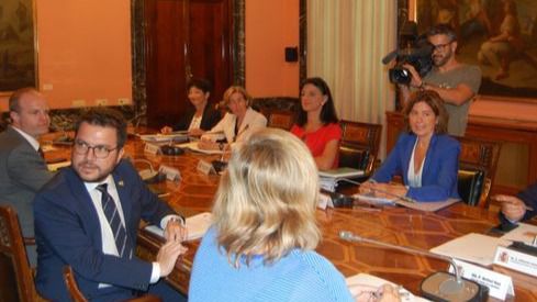 Reunión de la Comisión bilateral Estado-Generalitat de Cataluña, celebrada el pasado martes.
