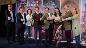 Paco Núñez está convencido de la “extraordinaria valía” de los cinco candidatos "con los que el PP ganará las Alcaldías de las capitales de la región"