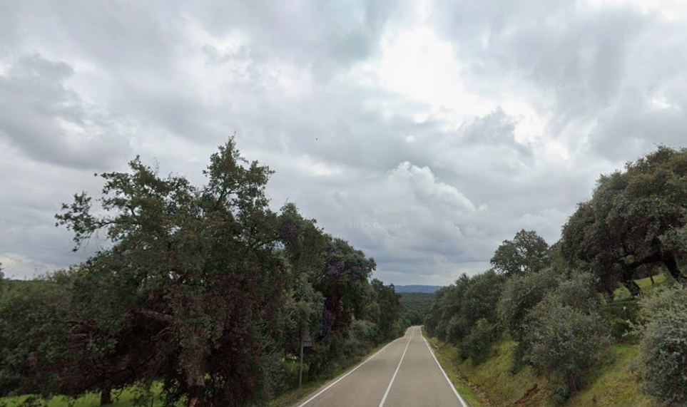 Cuatro jóvenes de 19 años heridos, dos de ellos graves, tras salirse de la vía un turismo en Montesclaros