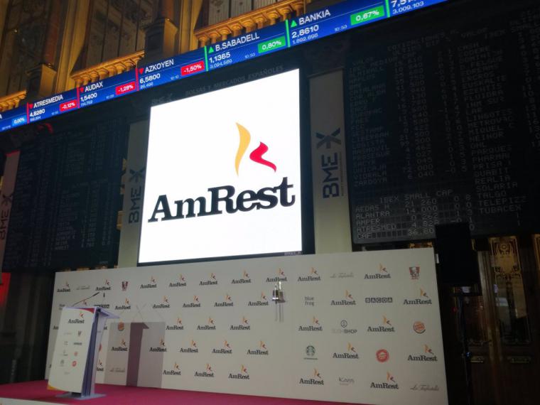 AmRest (La Tagliatella) eleva un 25,9% sus ingresos en 2021