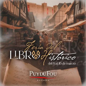 Puy du Fou inaugura la temporada 2025 celebrando su primer Feria del Libro Histórico