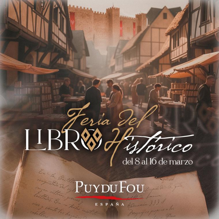 Puy du Fou inaugura la temporada 2025 celebrando su primer Feria del Libro Histórico