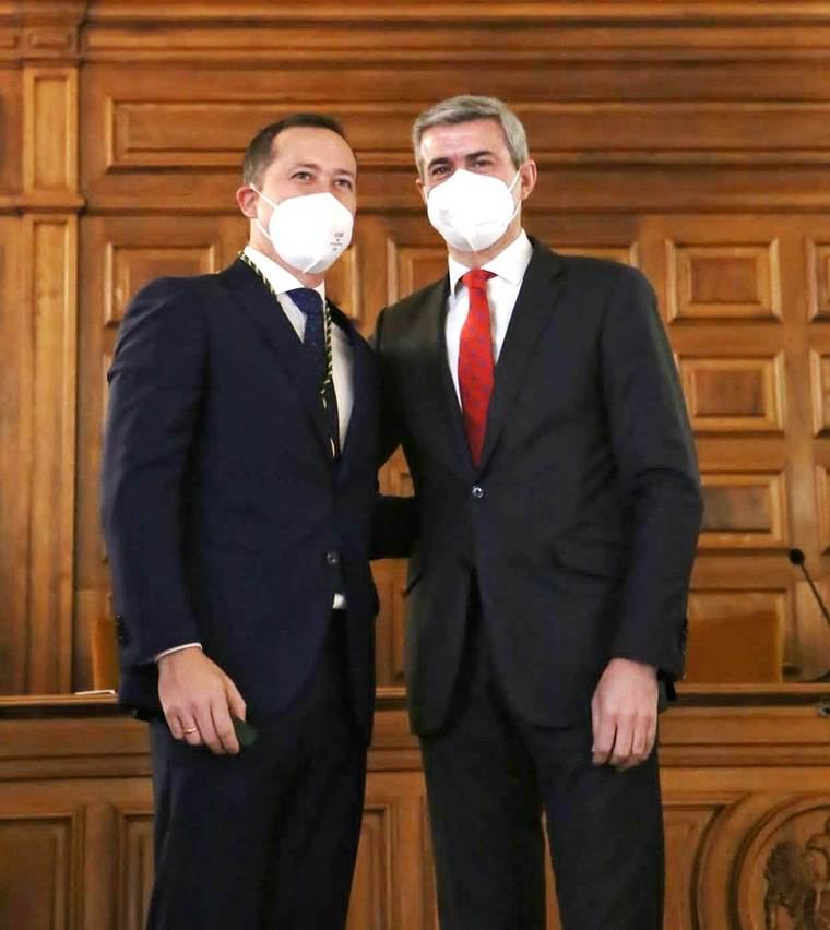 Carlos Velázquez y Concepción Monzón toman posesión como nuevos diputados provinciales de Toledo